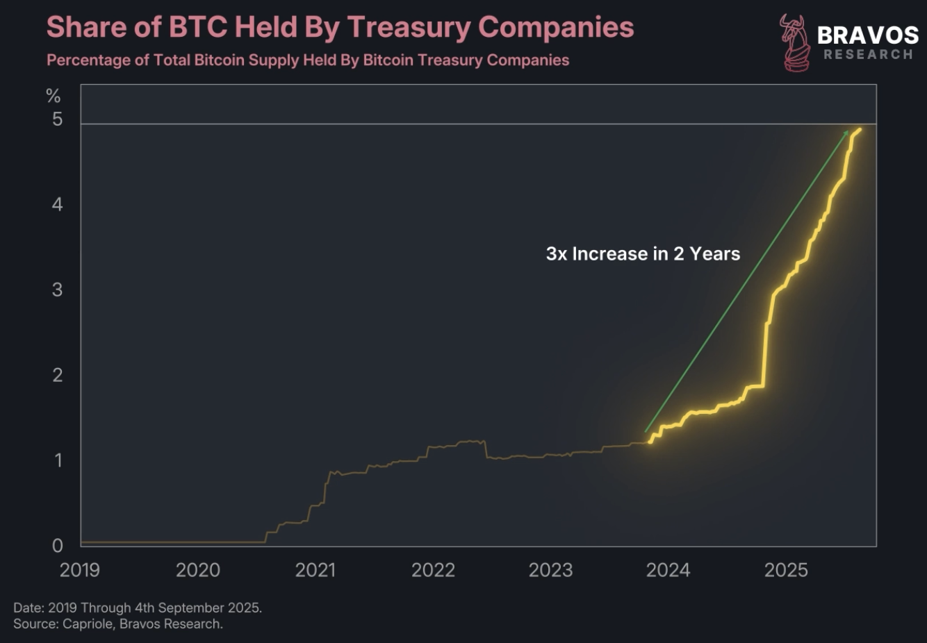 Bitcoin Treasury Companies: Smart Strategy or Systemic Risk? - Bravos  Research